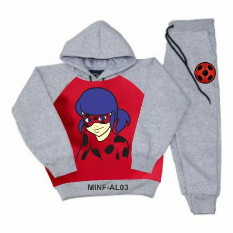 Conjunto de moletom ladybug e minie - Foto 6