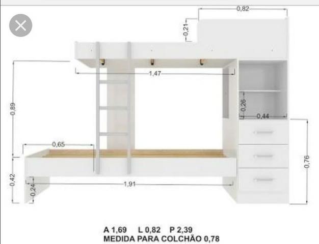 Beliche havana plus com auxiliar zapp * - Foto 5