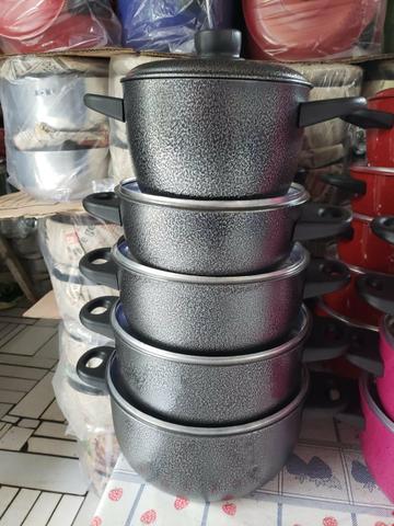 Conjunto de panelas 5 peças - Foto 3