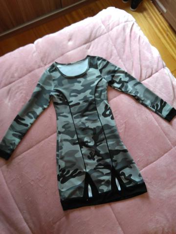 Vestido camuflado