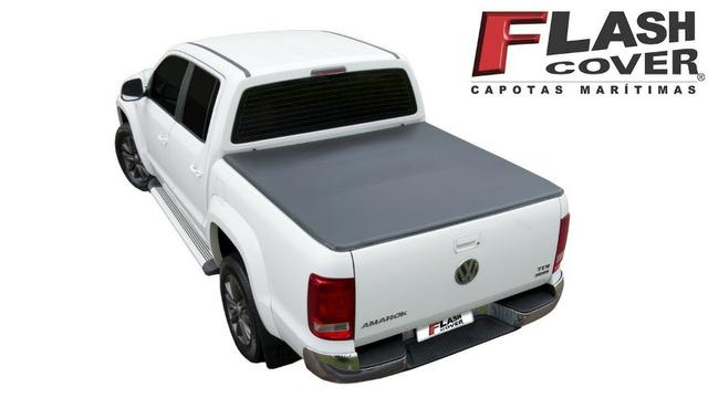 Flashcover Capotas Strada / Saveiro / Montana / Hilux - Foto 3