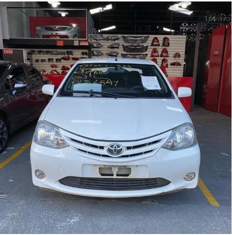 Sucata Toyota Etios Sedan 1.5 Para Vendas de Peças,Motor,Câmbio