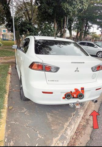 Lancer Mitsubishi 2014 + Difusor Esportivo - Foto 2