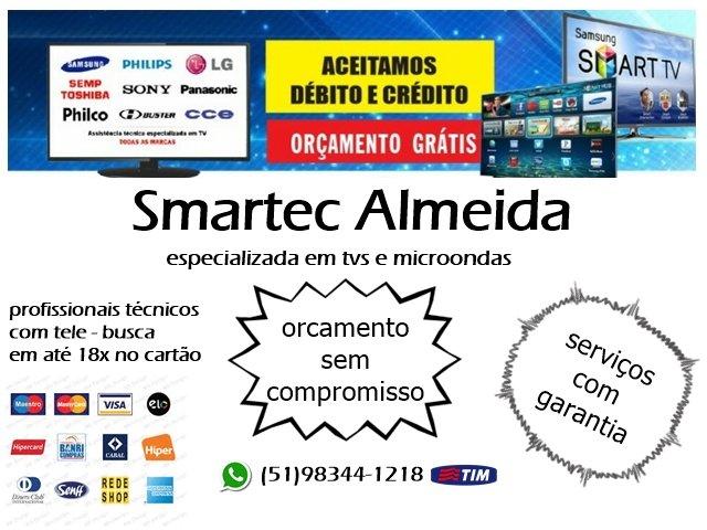 Concerto microondas e tvs