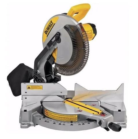 Serra Esquadria 12" 1600W 220V Dewalt Dw715 Madeira Aluminio