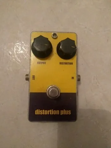 Pedal handmade distortion plus baseado no mxr distortion+