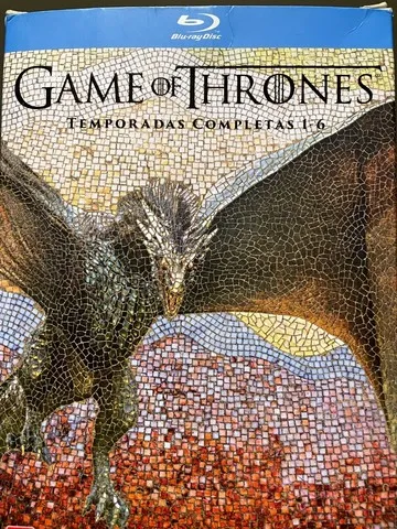 Box Blu-ray 6 Temporadas de Game of Thrones