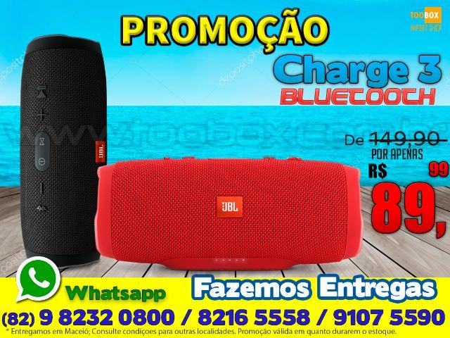 Caixa de som Charge 3 Bluetooth - Fazemos Entregas