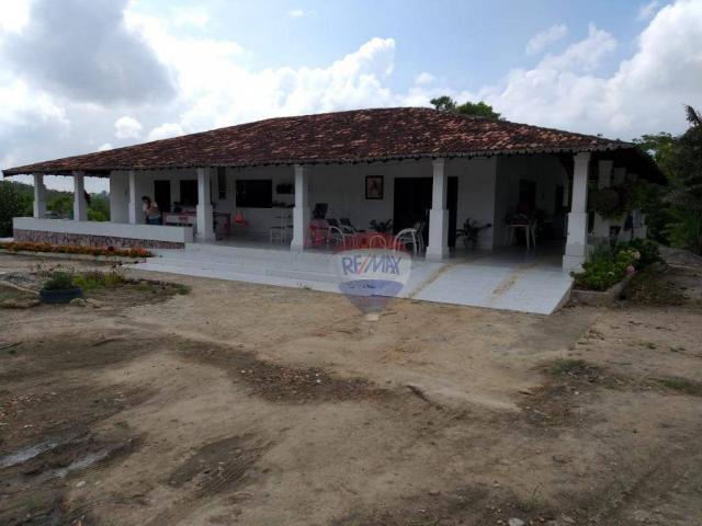 Fazenda com 4 dormitórios à venda, 800000 m² - zona rural - gravatá/pe
