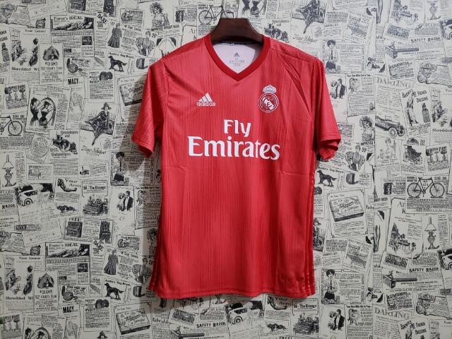 Camisa Real Third Vermelha
