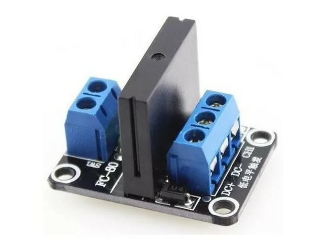 COD-AM25 Módulo Rele - 1 Canal - Estado Sólido - Ssr - 5v Arduino - Automação - Robotica