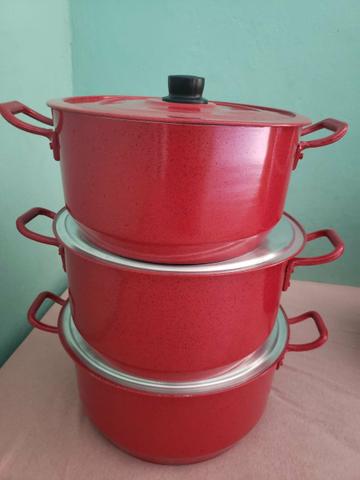 Conjunto de panelas 3 peças - Foto 2