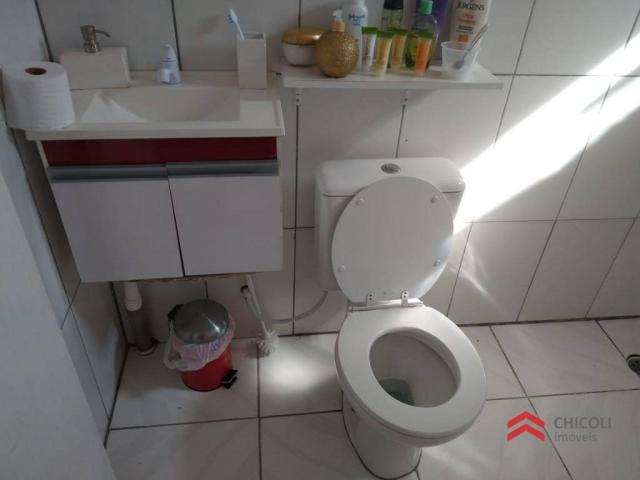 Casa com 02 dormitórios para alugar, 110 m² - chácara santa mônica - vargem grande paulist - Foto 17
