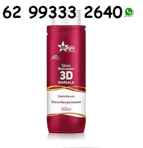Gloss Matizador 3D Marsala Magic Color