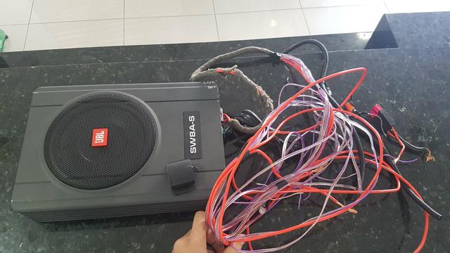 Caixa de som Slin JBL 8 polegas amplificada novinha - Foto 2