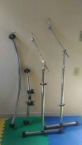 Rack Adah C/ 2 Clamps E 2 Extensores P/ Prato + Frente Extra - Foto 4