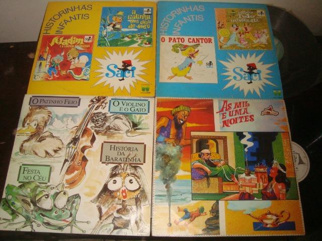 Infantil, Lote com 40 Lps vinil, Historinhas. - Foto 3