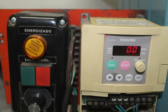 Maquina de tecer tricot coppo 10 de 1,20 c/ motorização de inversão - Foto 6