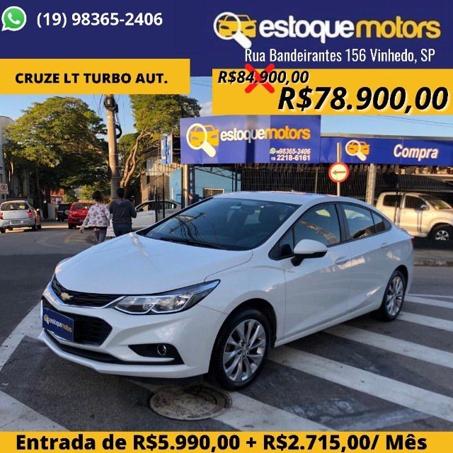 CRUZE LT 1.4 TURBO FLEX AUTOMÁTICO