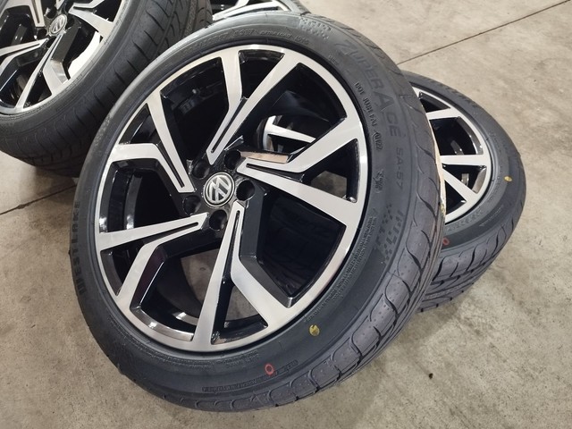 RODA VW POLO/VIRTUS/GOLF ARO 17" C/ PNEU ZERO À BASE DE TROCA
