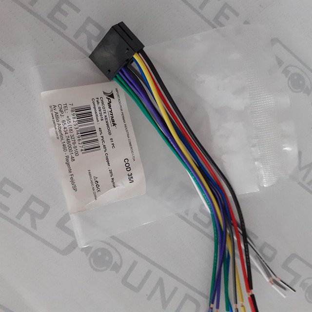 Chicote. Para kenwood. Novo.