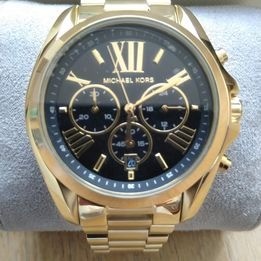 Relógio Michael Kors Mk5739 Dourado Fundo Preto - Foto 4