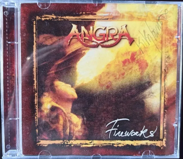 CD Angra - Fireworks (Autografado pelo Kiko Loureiro)