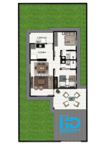 Casa 10 x 20, com suíte, no Flores do Campo - Foto 9
