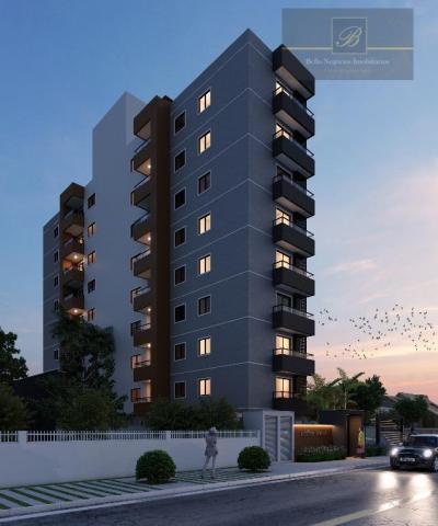Apartamento com 3 dormitórios à venda, 92 m² por R$ 462.801 - Saguaçu - Joinville/SC