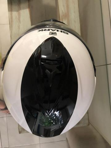 Vendo capacete Shark Evoline nunca usado - Foto 3