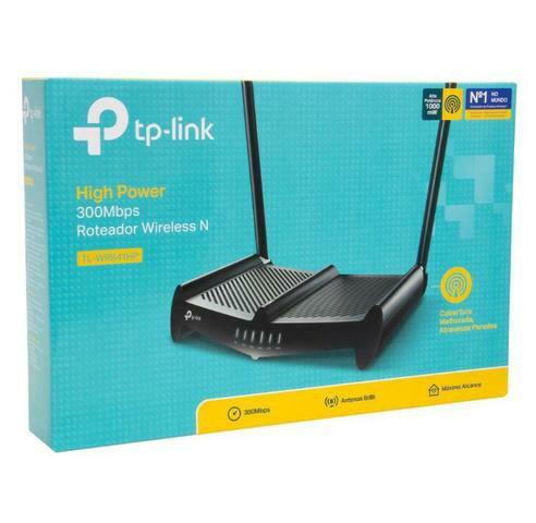Roteador Wireless Quebra Parede Tl-wr841hp 1000mw 2 Ant 8dbi