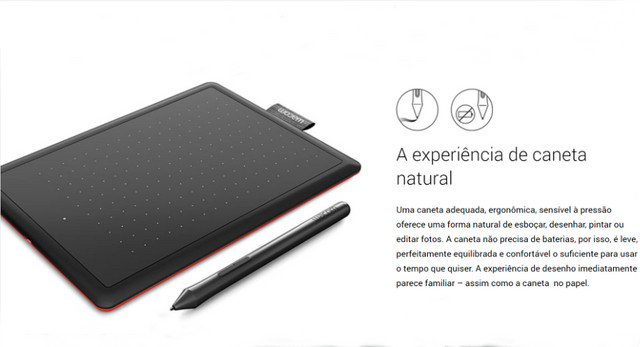Mesa Digitalizadora One by Wacom, Com caneta digital sensível à pressão, sem fio - Foto 6