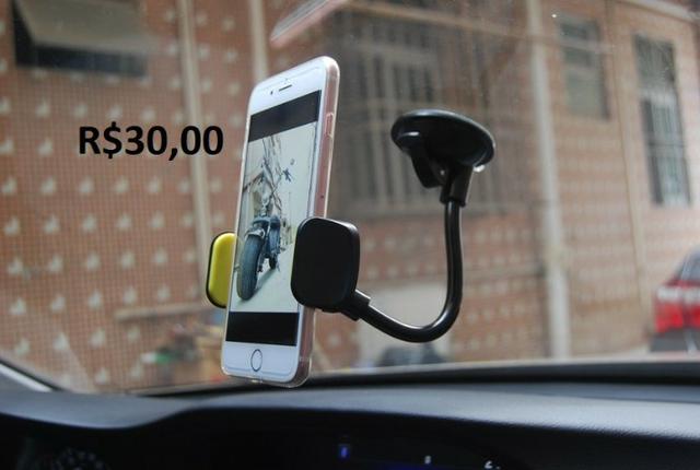 Carregador Veicular, Suporte de Celular, Bluetooth e muito mais - Foto 8
