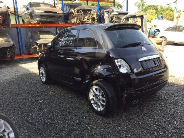 Sucata Fiat 500 dualogic 1.4 16v bancos de couro - Foto 5