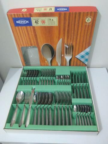 Faqueiro 42 peças Brinox