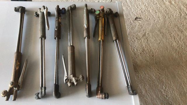 Canetas para maçaricos usadas