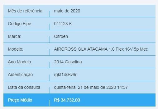 Vende-se Aircross GLX Atacama - Ano 2014/14 - Foto 8