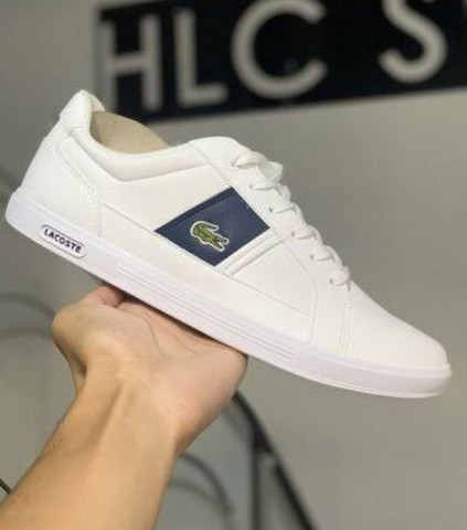 tenis lacoste europa branco