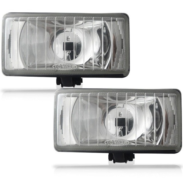 Kit Farol Milha Retangular Universal Auxiliar Neblina  - Foto 4
