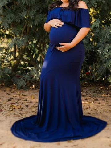 Vestido para ensaio fotográfico de Gestante