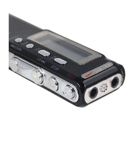 Mini Gravador De Áudio Voz Digital 8gb Escuta Telefônica - Foto 3