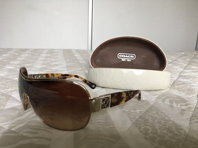 Óculos de Sol Coach Feminino Original Importado - Foto 3