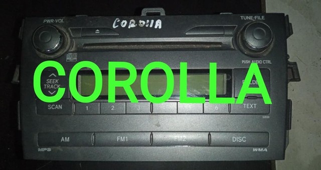 Rádio corolla 
