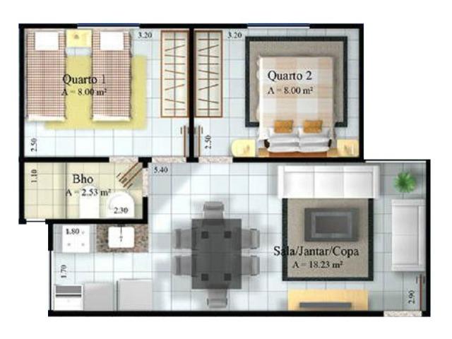 Apartamento no Porto Esmeralda - Foto 4