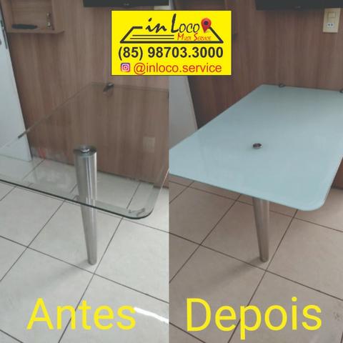 Envelopamento de Mesa, Móveis, Portas e Paredes