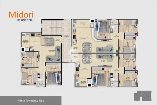 Apartamento com 3 quartos no afonso pena - são josé dos pinhais/pr - Foto 10