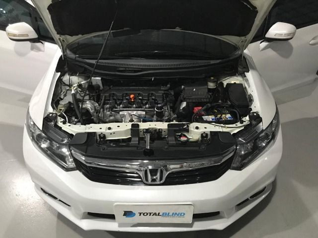 Blindado Honda Civic lxr Flex 13/14 80.000 km - Foto 9