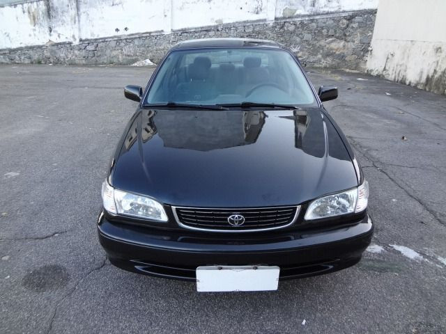 Toyota corolla xei 1.8 automático preto completo com gnv - Foto 5