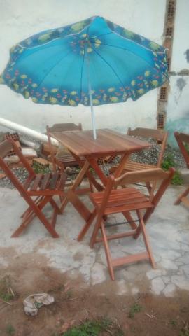 Mesas e Cadeiras de Abrir e Fechar para Bares e Lanchonetes - Foto 2