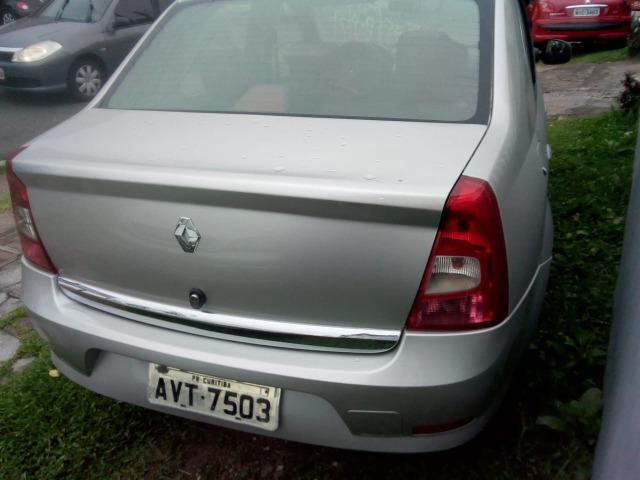 Logan Expression 1.6 automático , top de linha , couro , revisado . GNV - Foto 6